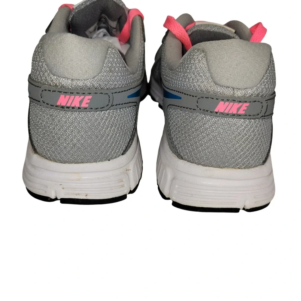 Nike Revolution 2 Running Shoes Womens Size 8 Gray Pink Blue Low Top Sneakers